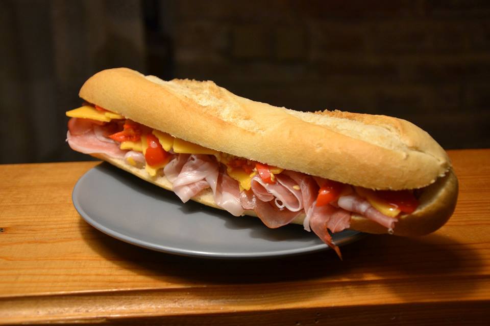HAM zapečená bageta