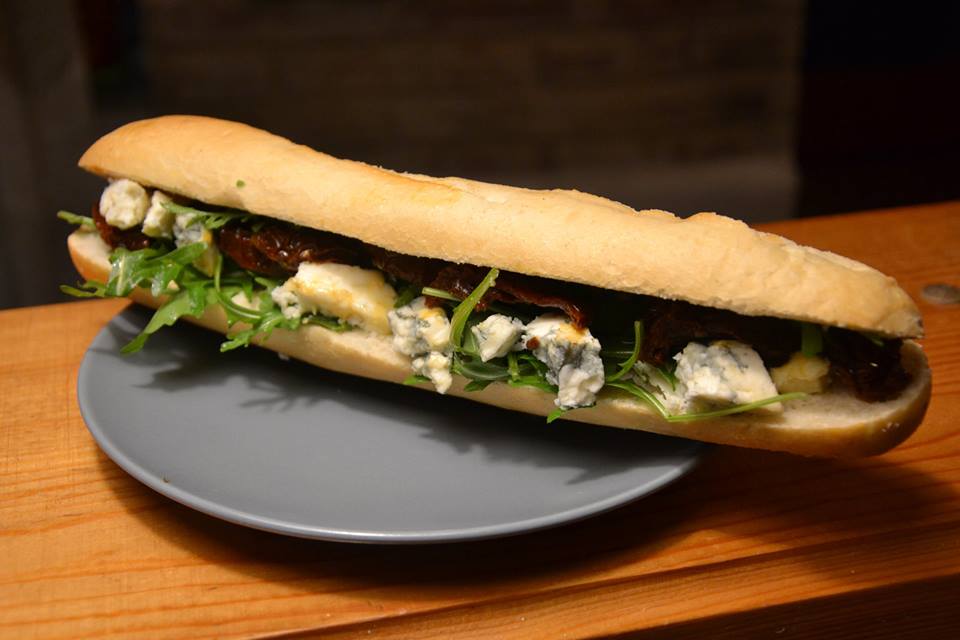 VEGE zapečená bageta